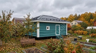 Баня 6 на 6 без террасы 36 м²