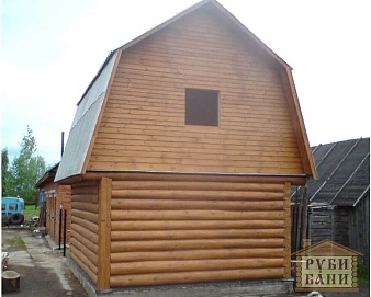 Дом-баня 5×5, 25 м²