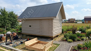 Баня 3×5 м, 15 м²