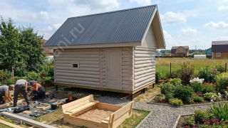 Баня 3×5 м, 15 м²