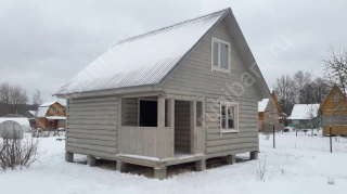 Дом-баня 6×5, 30 м²