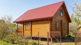 Дом-баня 6×6 м, 36 м²