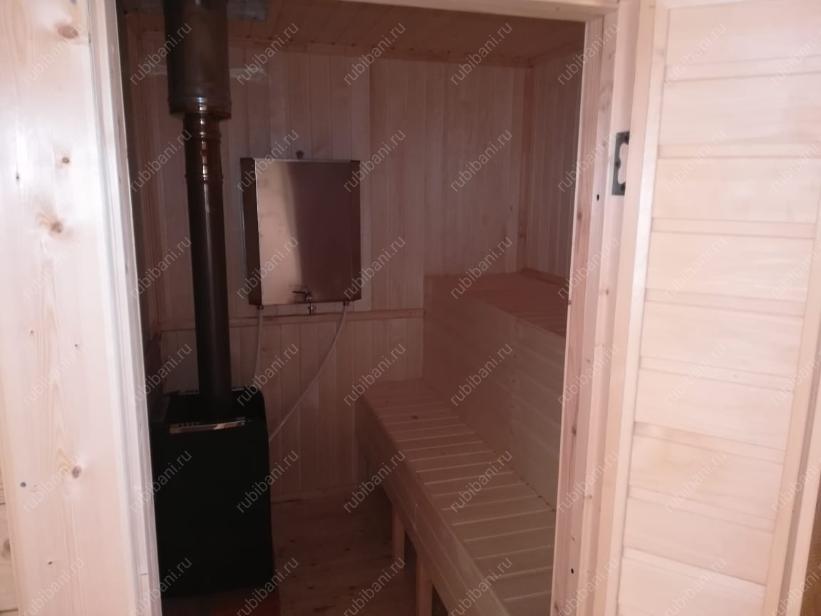 Брус 6 на 4 с террасой и мансардой — фото 2 Брус 6 на 4 с террасой и мансардой — фото 2