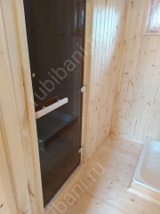 Баня 4×3 с террасой, 20 м²