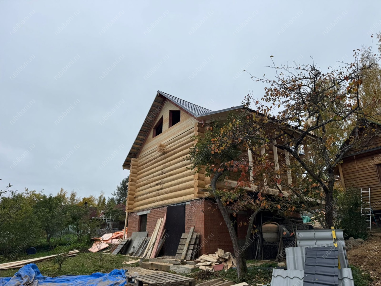 Дом, сруб в чашу под усадку — фото 6 Дом, сруб в чашу под усадку — фото 6