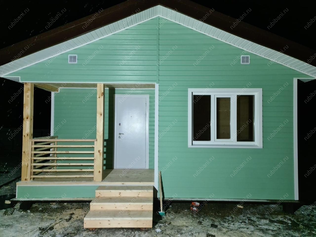 Баня из бруса 6х8 Проект Б-81 — фото 11 Баня из бруса 6х8 Проект Б-81 — фото 11