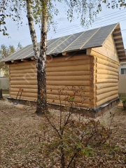 Баня 5 на 6 с комнатой отдыха 30 м²