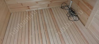 Баня из бруса 6 на 4 с туалетом (БН-22) 24 м²