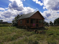 Баня 5×4 с террасой, 30 м²