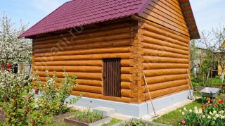 Баня 5 на 6 с комнатой отдыха 30 м²