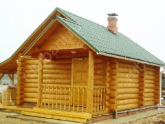 Дом 3×6 м в лапу, 18 м²