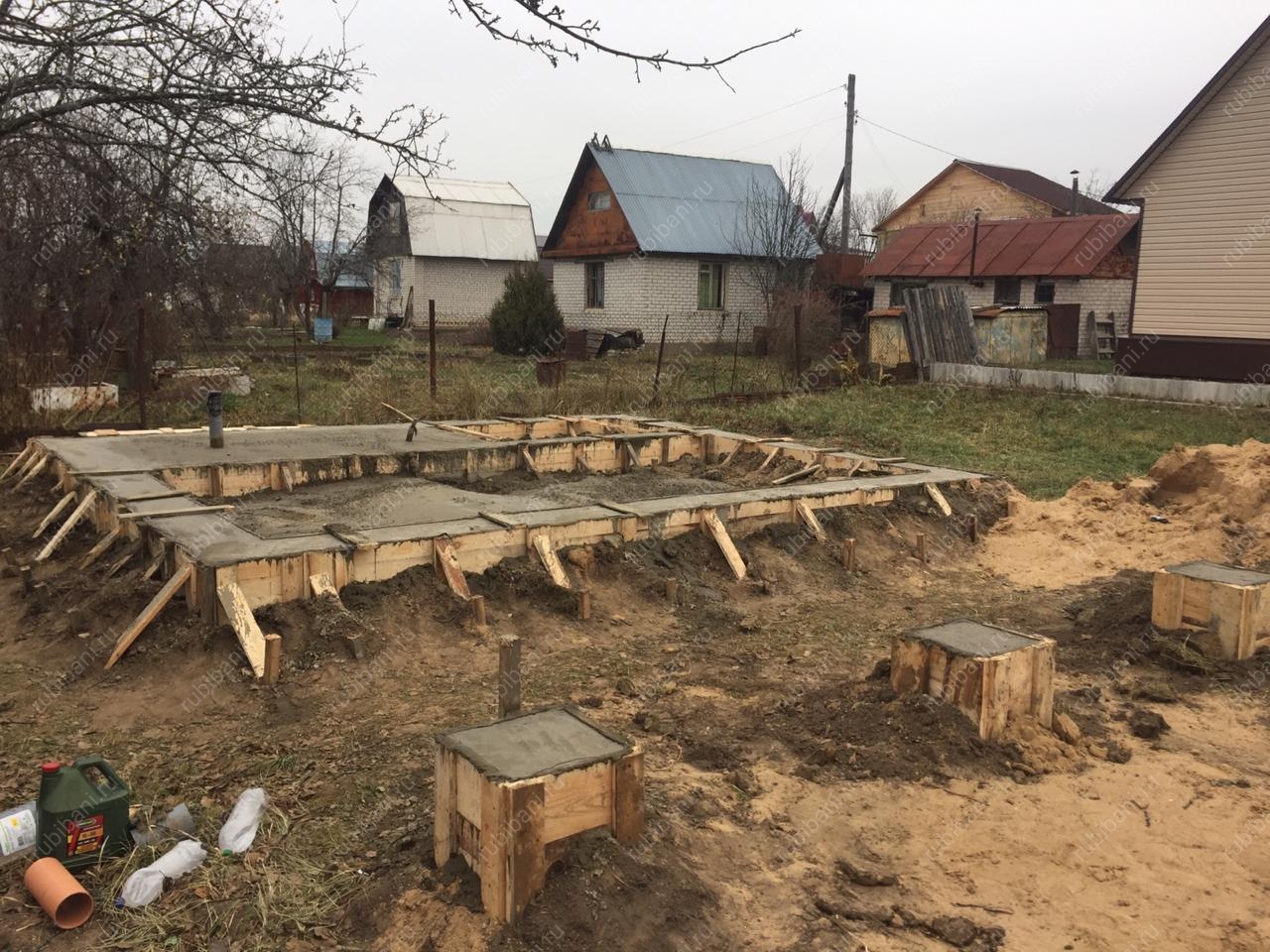 Ленточный фундамент — фото 1 Ленточный фундамент — фото 1