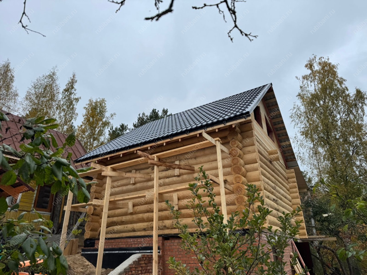 Дом, сруб в чашу под усадку — фото 3 Дом, сруб в чашу под усадку — фото 3