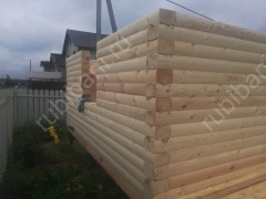 Баня из бруса 6 на 4 двухэтажная (БН-3) 24 м²