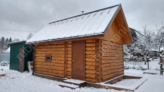 Баня 3×5 м, 15 м²